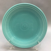 Load image into Gallery viewer, Fiestaware Turquoise Dinner Plate Fiesta 10 1/2” USA HLC
