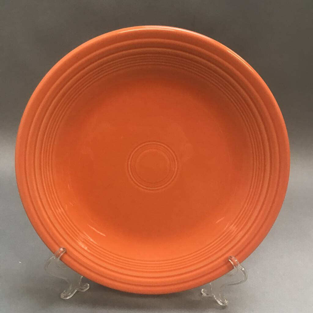 Fiestaware Original Orange 10 1/2” Dinner Fiesta Plate HLC USA