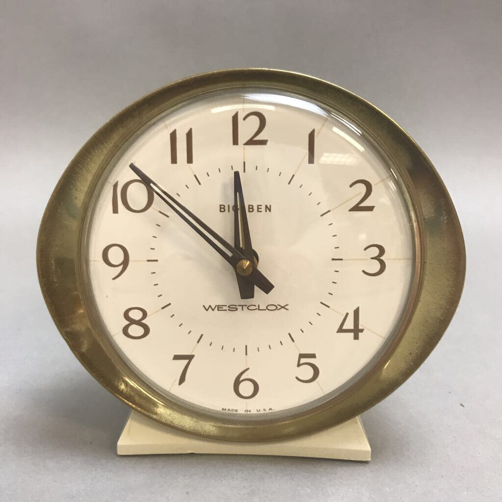 Vintage Westclox Big Ben Alarm Clock Non Working (5
