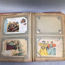 Load image into Gallery viewer, Antique Post Card Album, ~150 Cards, German (11x8)