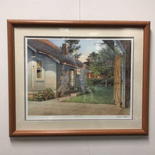 Load image into Gallery viewer, Charles Peterson Signed & Framed Print, "One on One", Basketball Match w/ Figures From the Past (30x35.5)