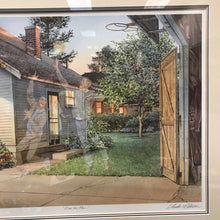 Load image into Gallery viewer, Charles Peterson Signed & Framed Print, "One on One", Basketball Match w/ Figures From the Past (30x35.5)