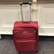 Load image into Gallery viewer, Samsonite Red Carry On Suitcase (14x23")