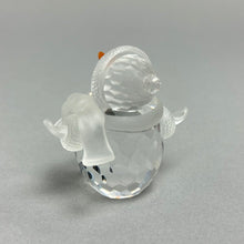 Load image into Gallery viewer, Swarovski Crystal Small Snowman Figurine (~2 1/4") (As-Is)