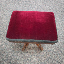 Load image into Gallery viewer, Antique Victorian Piano Stool (20x19x14)