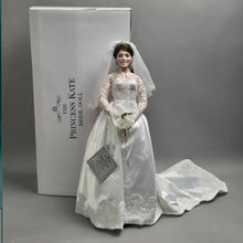 Load image into Gallery viewer, Danbury Mint Princess Kate Porcelain Bride Doll (18")