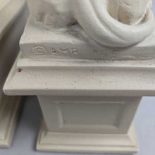 Load image into Gallery viewer, New York Public Library Alva Museum Replica Reclining Lion Bookends (7x3x6.5) (As-Is)