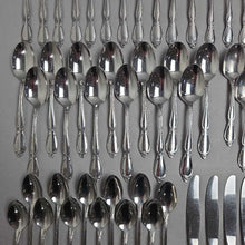 Load image into Gallery viewer, Oneida Community Stainless Steel Flatware Set - Chantelaine (85pc)
