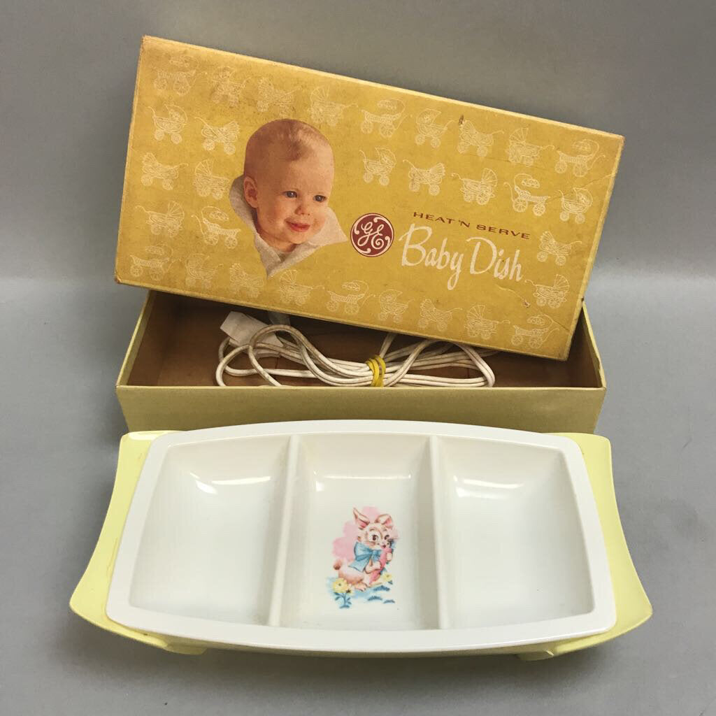 Vintage Baby Food Warming Dish, General Electric – Starboard Home