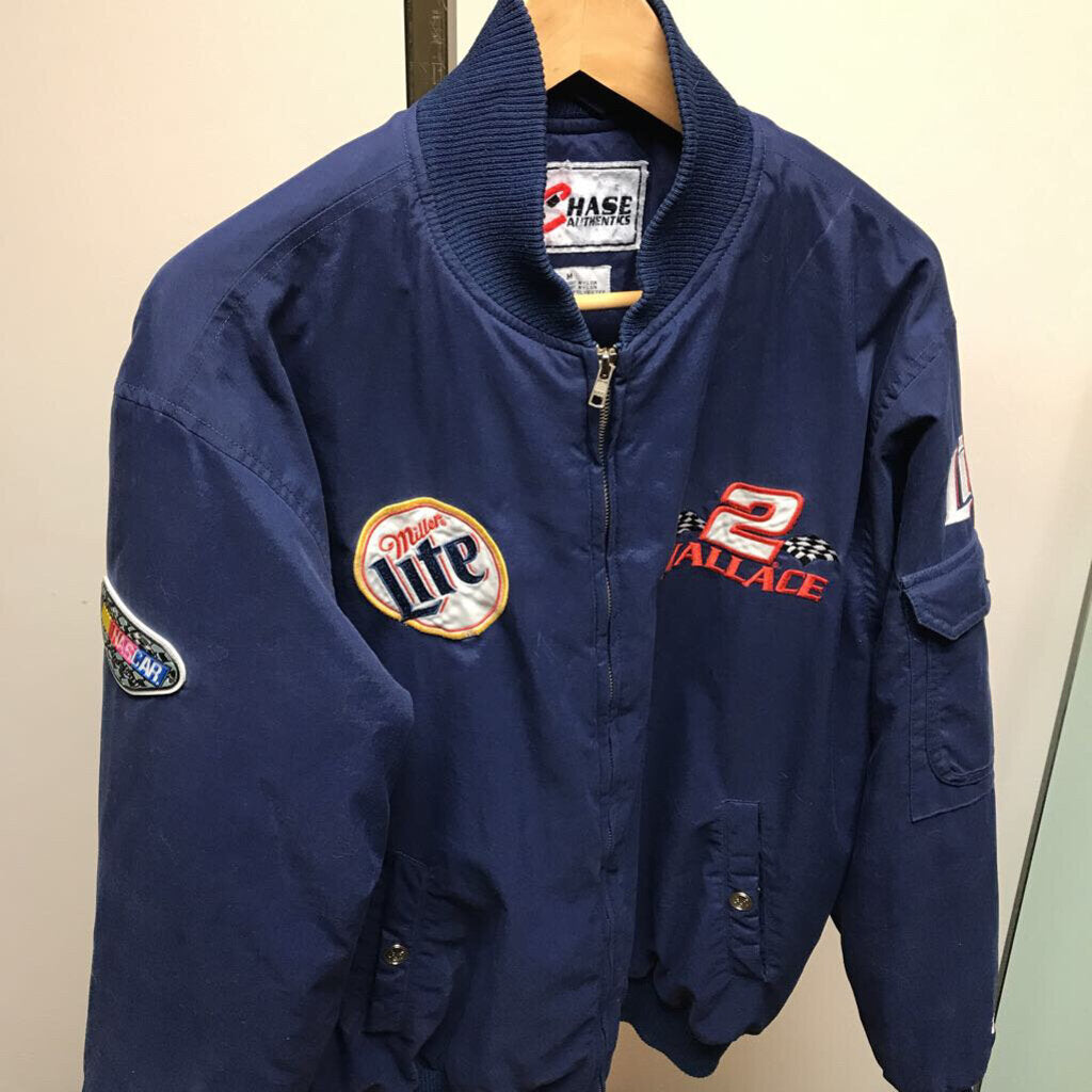 Chase Authentics Rusty Wallace Nascar Jacket Size M Main Street