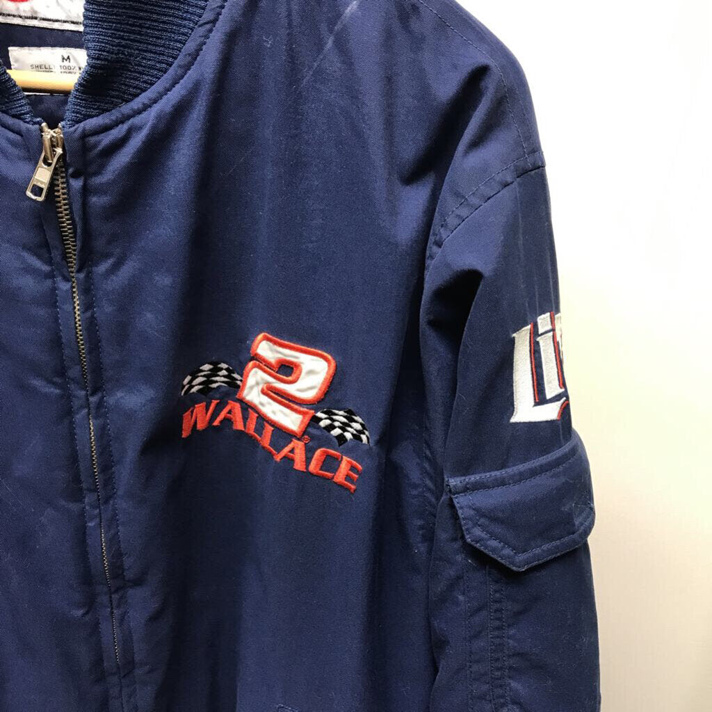 Chase Authentics Rusty Wallace Nascar Jacket Size M Main Street