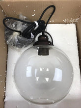 Load image into Gallery viewer, Capital Lighting Globe Pendant Light Fixture; Burnished Bronze w/ Clear Glass Globe #4641BB-136

