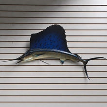 Load image into Gallery viewer, Blue Sailfish Wall Mount (~51") (As-Is)
