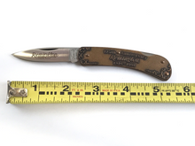 Load image into Gallery viewer, Remington 175th Anniversary Model 870 SHOTGUN Lockback Knife RC15M Box Paper NOS
