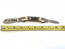 Load image into Gallery viewer, Remington 1998 Wildlife Series Limited Edition Knife 1 of 1500 Moose Box COA NOS
