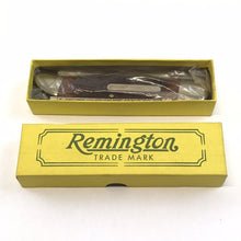 Load image into Gallery viewer, Remington Shotgun Commemorative Knife #11-87 Auto 870 Pump w/ Box, Paper NOS
