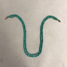 Load image into Gallery viewer, Turquoise Glass Bead 2 Strand Necklace
