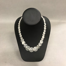 Load image into Gallery viewer, Graduated Quartz Disc Bead Necklace w/ 14/20 Gold Filled Clasp
