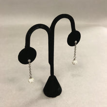 Load image into Gallery viewer, Onyx Twist Beaded Necklace w/ Rhinestone Slide Pendant &amp; Earrings Set
