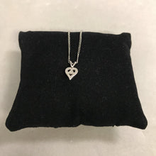 Load image into Gallery viewer, Sterling Heart w/ Sapphire Necklace
