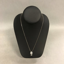 Load image into Gallery viewer, Sterling Modern CZ Pendant w/ Chain
