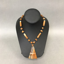 Load image into Gallery viewer, Vintage Carved Agate Necklace
