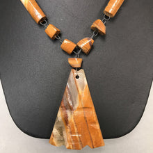 Load image into Gallery viewer, Vintage Carved Agate Necklace

