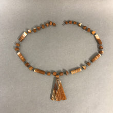 Load image into Gallery viewer, Vintage Carved Agate Necklace
