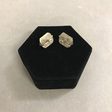 Load image into Gallery viewer, Sterling Onyx Screw Earrings
