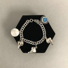 Load image into Gallery viewer, Sterling Charm Bracelet w/ Charms
