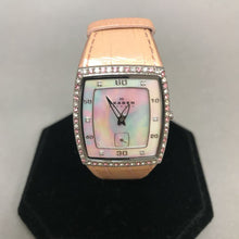 Load image into Gallery viewer, Skagen Denmark Ladies MOP Rhinestone Blush Leather Watch
