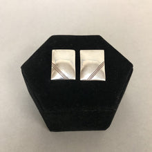 Load image into Gallery viewer, Sterling Rectangle Stud Earrings
