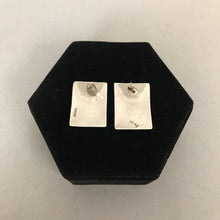 Load image into Gallery viewer, Sterling Rectangle Stud Earrings
