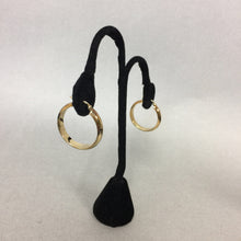 Load image into Gallery viewer, Gold Plated Sterling Hoop Earrings
