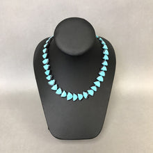 Load image into Gallery viewer, Turquoise Glass Art Bead Necklace
