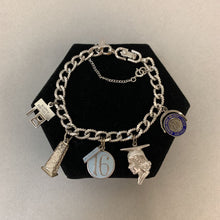 Load image into Gallery viewer, Monet Charm Bracelet w/ Sterling Charms
