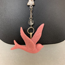 Load image into Gallery viewer, Mooncalf Handmade Pink Resin Sparrow Rosary Chain
