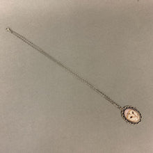 Load image into Gallery viewer, Mooncalf Handmade Vintage Audubon Owl Image Pendant on Chain
