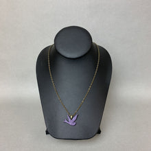 Load image into Gallery viewer, Mooncalf Handmade Resin Sparrow on Brass Chain
