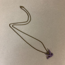 Load image into Gallery viewer, Mooncalf Handmade Resin Sparrow on Brass Chain

