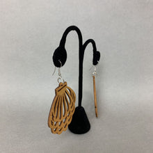 Load image into Gallery viewer, Mooncalf Handmade Lasercut Wood Earrings
