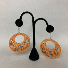 Load image into Gallery viewer, Mooncalf Handmade Lasercut Wood Earrings
