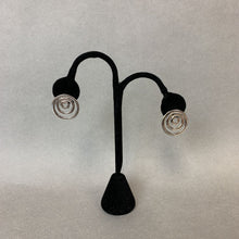 Load image into Gallery viewer, Sterling Concentric Circles Stud Earrings
