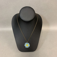 Load image into Gallery viewer, Mooncalf Daisy Pendant on Bronze Chain
