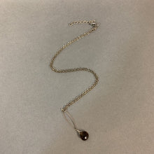Load image into Gallery viewer, Mooncalf Smoky Crystal Drop Necklace
