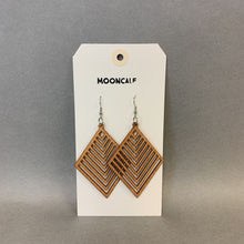 Load image into Gallery viewer, Mooncalf Handmade Lasercut Wood Earrings
