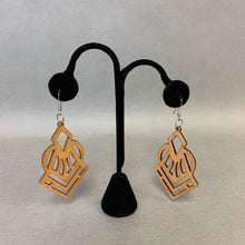 Load image into Gallery viewer, Mooncalf Handmade Lasercut Wood Earrings
