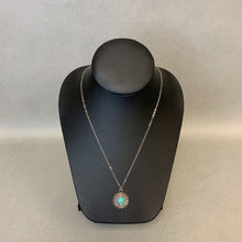 Load image into Gallery viewer, Mooncalf Handmade Faux Turquoise Necklace
