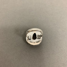 Load image into Gallery viewer, Silver Plated Druzy Agate Ring sz 7
