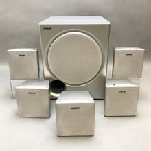 Load image into Gallery viewer, Sony Surround Sound Speaker System; Subwoofer (13") w/ 5 Satellite Speakers (5")
